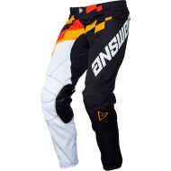 OFFER ANSWER ELITE KORZA PANTS COLOUR BLACK/RED/YELLOW BUS [STOCKCLEARANCE]