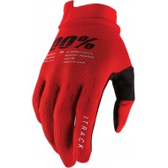 100% GLOVES ITRACK  COLOUR RED
