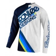 OUTLET CAMISETA TROY LEE SE PRO AIR TILT COLOR AZUL MARINO / BLANCO