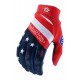GUANTES TROY LEE AIR STARS & STRIPES 2022 COLOR ROJO /
