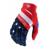 GUANTES TROY LEE AIR STARS & STRIPES COLOR ROJO / AZUL 