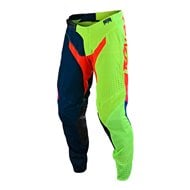 OUTLET PANTALONES TROY LEE SE PRO TILT COLOR AZUL MARINO / AMARILLO FLUOR