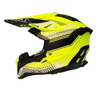 OUTLET CASCO AIROH AVIATOR 3 WAVE COLOR AMARILLO FLUOR MATE