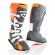 ACERBIS X-RACE BOOTS ORANGE / GREY COLOUR