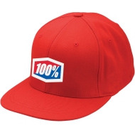 GORRA 100% ESSENTIAL COLOR ROJO-10025012625-