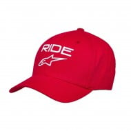 OFFER ALPINESTARS RIDE 2.0 HAT RED / WHITE COLOUR [STOCKCLEARANCE]