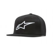 BONÉ ALPINESTARS AGELESS FLAT COR PRETO / BRANCO