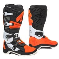 BOTAS FORMA PILOT COR PRETO / LARANJA / BRANCO LIQUIDACIONSTOCK [LIQUIDAÇÃOESTOQUE]