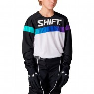 SHIFT YOUTH WHITE LABEL ULTRA JERSEY WHITE / ULTRAVIOLET COLOUR