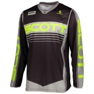 OUTLET CAMISETA SCOTT 350 RACE COLOR GRIS/AMARILLO