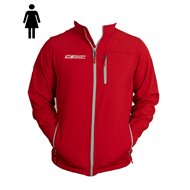 JAQUETA FEMININA SOFTSHELL MOTOCROSSCENTER TEAM VERMELHO [LIQUIDACAOESTOQUE]