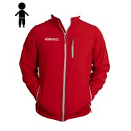 JAQUETA INFANTIL SOFTSHELL MOTOCROSSCENTER TEAM VERMELHA [LIQUIDACAOESTOQUE]