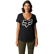 CAMISETA MUJER FOX BOUNDARY COLOR NEGRO-25718-001-