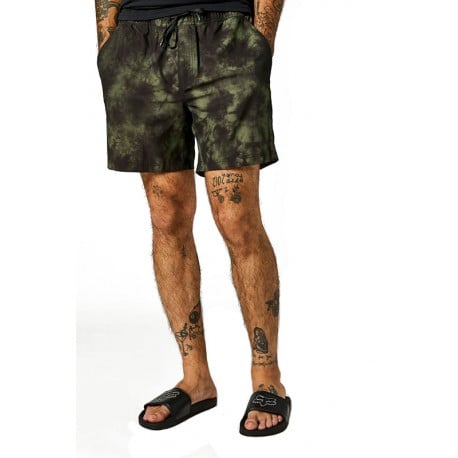 OFFER FOX ESSEX DOWN N DIRTY SHORT OLIVE GREEN COLOUR