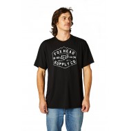 FOX BACKBONE TECHNISCHES T-SHIRT SCHWARZ