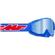 OUTLET YOUTH 100%  FMF ROCKET GOGGLES  BLUE COLOUR LENS BLUE MIRROR