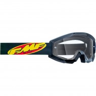 YOUTH 100%  FMF CORE GOGGLES  BLACK COLOUR - CLEAR LENS