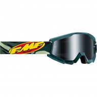 100% FMF ASSAULT GOGGLES  CAMOUFLAGE COLOUR - SILVER MIRROR LENS