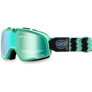 100% GOGGLES BARSTOW ORNAMENTAL CONIFER RACING - GREEN MIRROR LENS