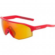 GAFAS CICLISMO BOLLE LIGHTSHIFTER XL COLOR ROJO MATE (LENTE