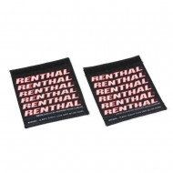RENTHAL GRIP COVERS (BLACK / RED)