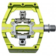 PEDALES DESCENSO HT X2 COLOR VERDE MANZANA-HTX2AG-4715872484105