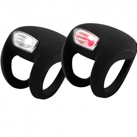 JUEGO LUCES KNOG FROG STROBE NEGRO-KN11936-9328389026253