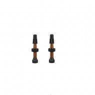 WTB TCS ALUMINUM VALVE SET 34 MM COLOR ORANGE