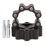 SEPARADORES DELANTEROS POLICARBONATO M3S 45MM COLOR NEGRO - 2 UNIDADES