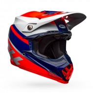 BELL MOTO-9 MIPS PROPHECY COLOUR RED / NAVY / GRAY GLOSS