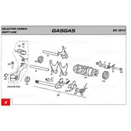 COMPLETE GEAR FIXING KIT GAS GAS