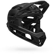 CAPACETE DE BICICLETA BELL SUPER AIR R SPHERICAL COR PRETO FOSCO [LIQUIDAÇÃOESTOQUE]