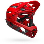 CASCO BICICLETA BELL SUPER AIR R SPHERICAL COLOR ROJO / GRIS [LIQUIDACIONSTOCK]