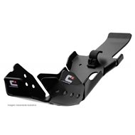 SKID PLATE WITH SKID LINK CROSSPRO TM EN/MX 250/300 (2015-2018) BLACK