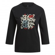 FIVE TEN BIKE WOMEN 5.10 GFX LS T-SHIRT COLOUR BLACK