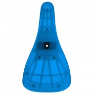 VELO BIKE SADDLE PIVOTING SEAT VL7101 TRANSLUCENT NYLON COLOUR BLUE