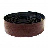 VELO BIKE SYNTHETIC LEATHER TEXTURED ROAD HANDLEBAR TAPE COLOUR BROWN