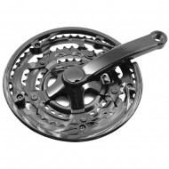 TRIPLE PLATO Y BIELAS PLASTIFICADAS BICICLETA