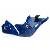 OUTLET CROSSPRO ENDURO PLASTIC SKID PLATE GASGAS EC 250 (2021-2023) COLOR BLUE [STOCKCLEARANCE]