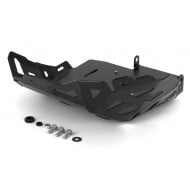 CROSSPRO TRAIL ALUMINUM SKID PLATE HONDA CRF 1000 AFRICA TWIN AND ADVENTURE SPORT (2016-2019) COLOR BLACK TEXTURED STOCKCLEARAN 