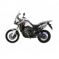 ALUMINUM ENGINE SIDE PROTECTORS HONDA CRF 1000 AFRICA TWIN AND ADVENTURE SPORT (2016-2019) COLOR SILVER
