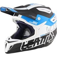 OUTLET CAPACETE LEATT DBX 5.0 COR PRETO/AZUL/BRANCO - TAMANHO S