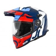 CASQUE JUST1 J34 PRO TOUR COULEUR ROUGE / BLEU