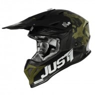 CASCO JUST 1 J39 KINETIC COLOR CAMUFLAJE / VERDE MILITAR /