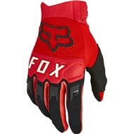 Luvas Fox Dirtpaw cor vermelho fluorescente