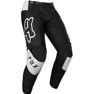 PANTALONES FOX 180 LUX 2022 COLOR NEGRO / BLANCO