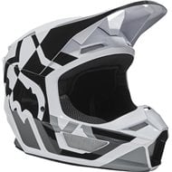 CASCO INFANTIL FOX V1 LUX ECE 2022 COLOR NEGRO / BLANCO