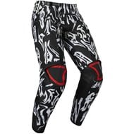 PANTALONES INFANTILES FOX 180 PERIL 2022 COLOR NEGRO / ROJO