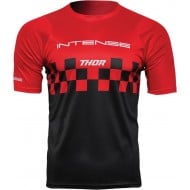 OUTLET CAMISETA THOR INTENSE COLOR CHEX ROJO / NEGRO