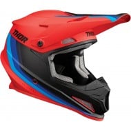 OUTLET CASCO THOR SECTOR MIPS RUNNER COLOR MATE ROJO / AZUL
